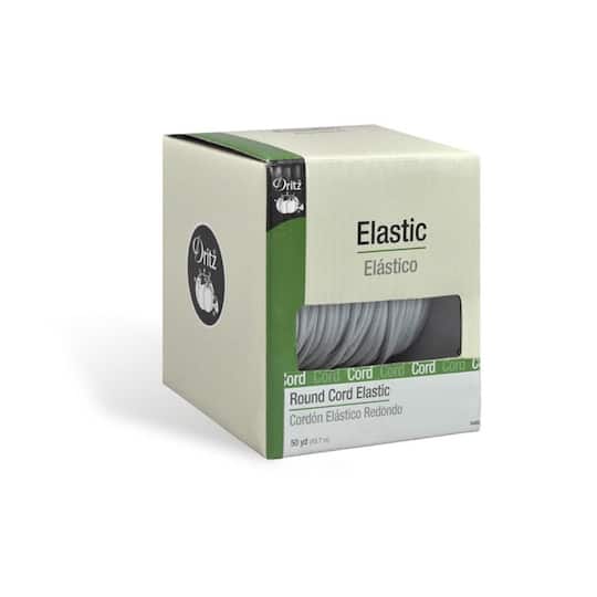 Dritz® White Round Cord Elastic, 50yd.